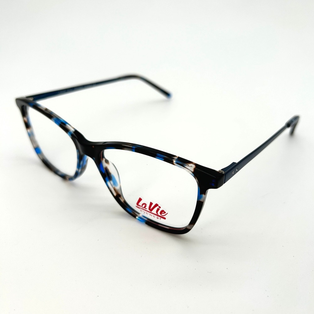 Womens Eyeglasses Frames LaVie Eyewear 2141 Sz. 52-15-140 Blue Demi Tortoise NEW